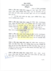 Bihar IAS Transfer 