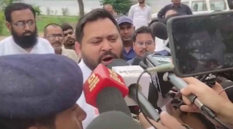 tejashwi-yadav-attacks-bihar-government-dinara-visit